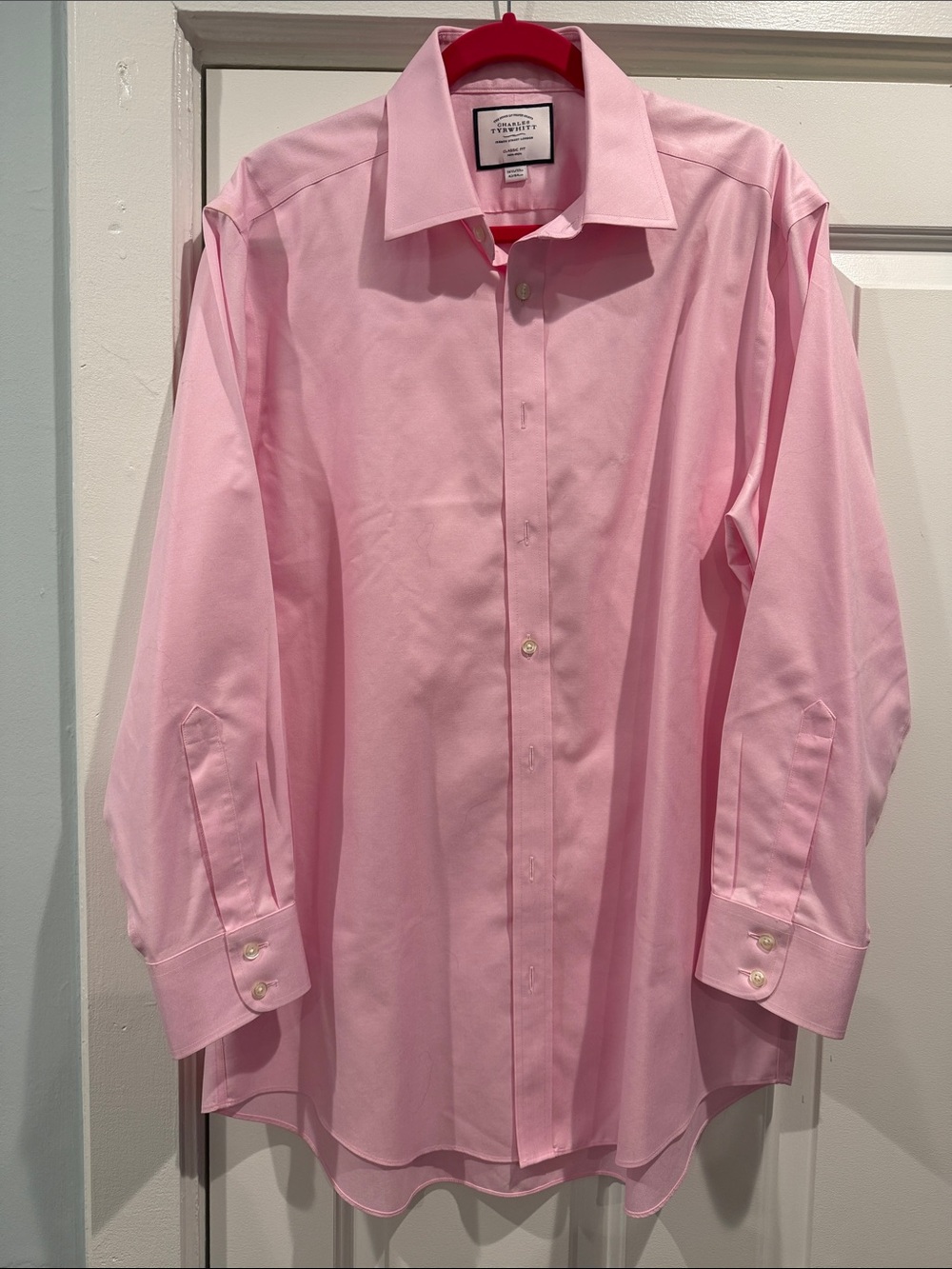 Charles Tyrwhitt Pink Dress Shirt